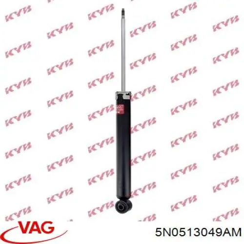 5N0513049AM VAG Амортизаторы задние