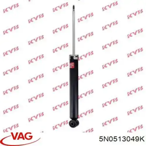 Купить 5N0513049K VAG Амортизатор задней подвески
