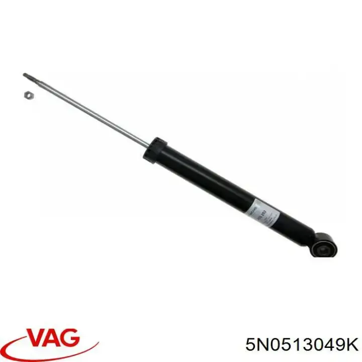 Стойка амортизатора задняя VAG 5N0513049K цена, от 23.24 USD