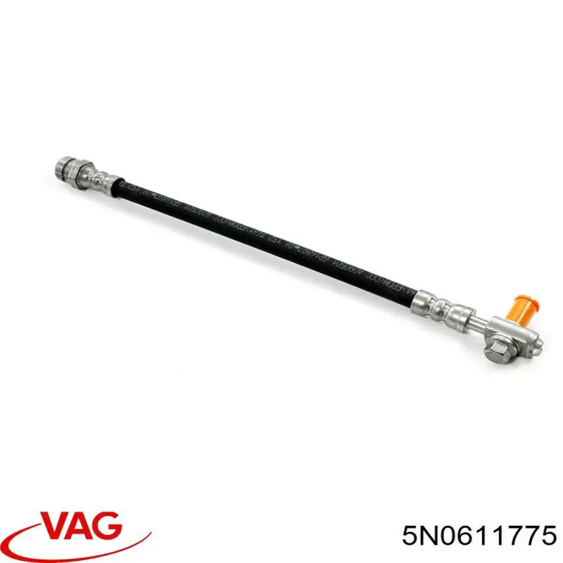Задний тормозной шланг 5N0611775 VAG