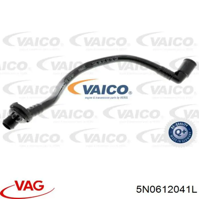 5N0612041BJ VAG Шланг (патрубок) вакуумного насоса