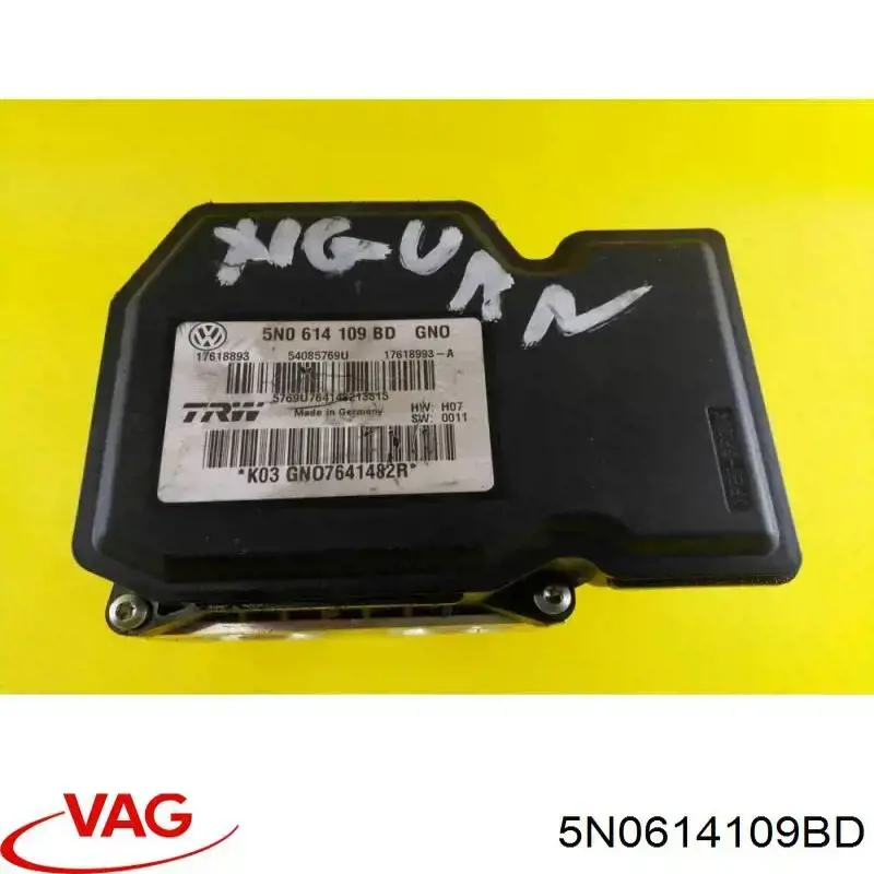 5N0614109BD VAG unidade hidráulico de controlo abs