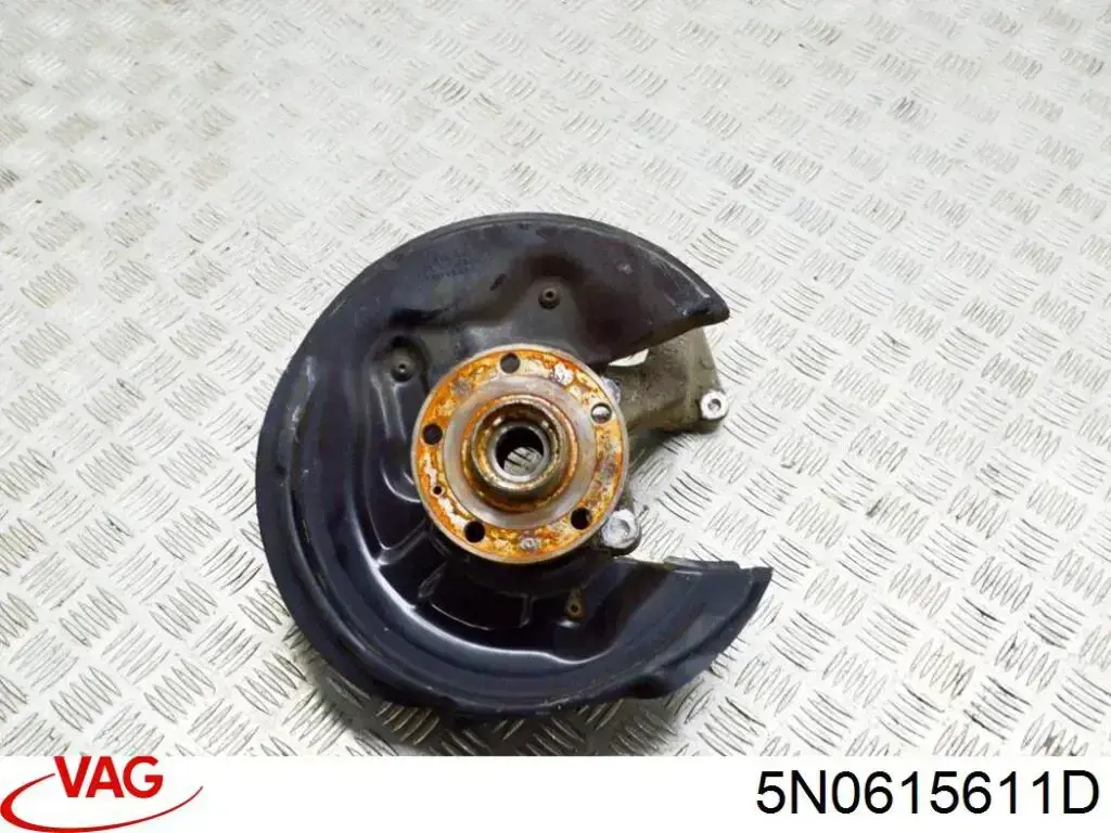 Купить 5N0615611D VAG Защита тормозного диска заднего, левая