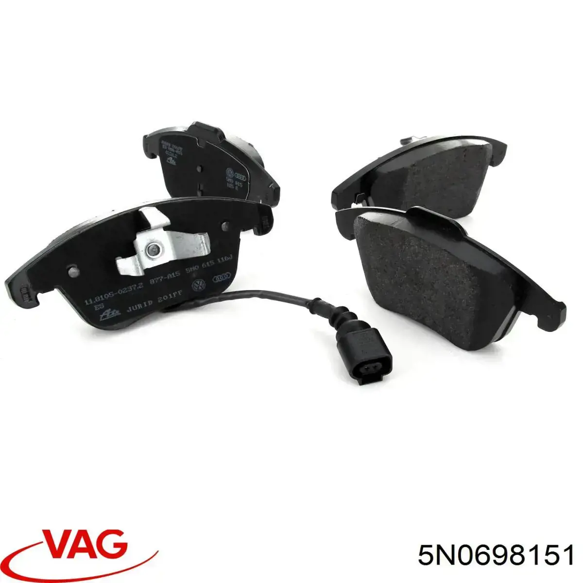 Колодки VAG 5N0698151 цена, от 75.93 USD