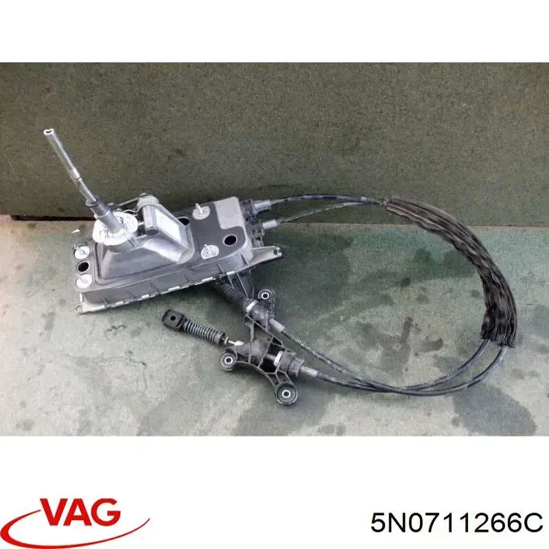 Купить 5N0711266C VAG Трос переключения передач, селектора