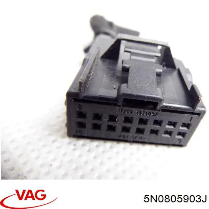 Спойлер переднего бампера 5N0805903J VAG
