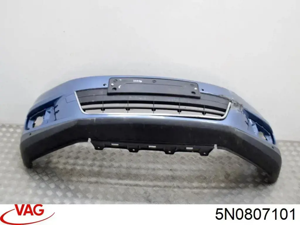5N0807101 VAG Губа переднего бампера