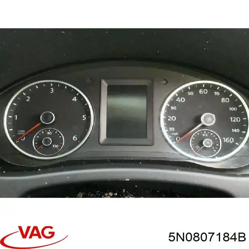 Направляющая переднего бампера правая 5N0807184B VAG