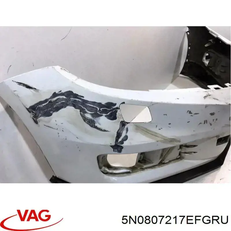 Передний бампер 5N0807217EFGRU VAG