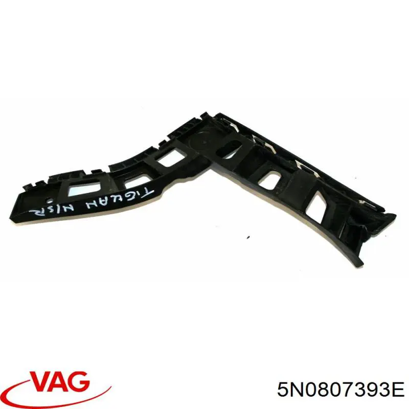 Левый кронштейн заднего бампера VAG 5N0807393E