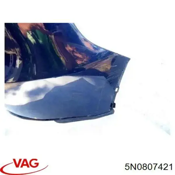 Купить 5N0807421 VAG Верхняя часть заднего бампера