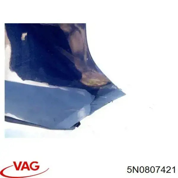 5N0807421 VAG Бампер задний, верхняя часть