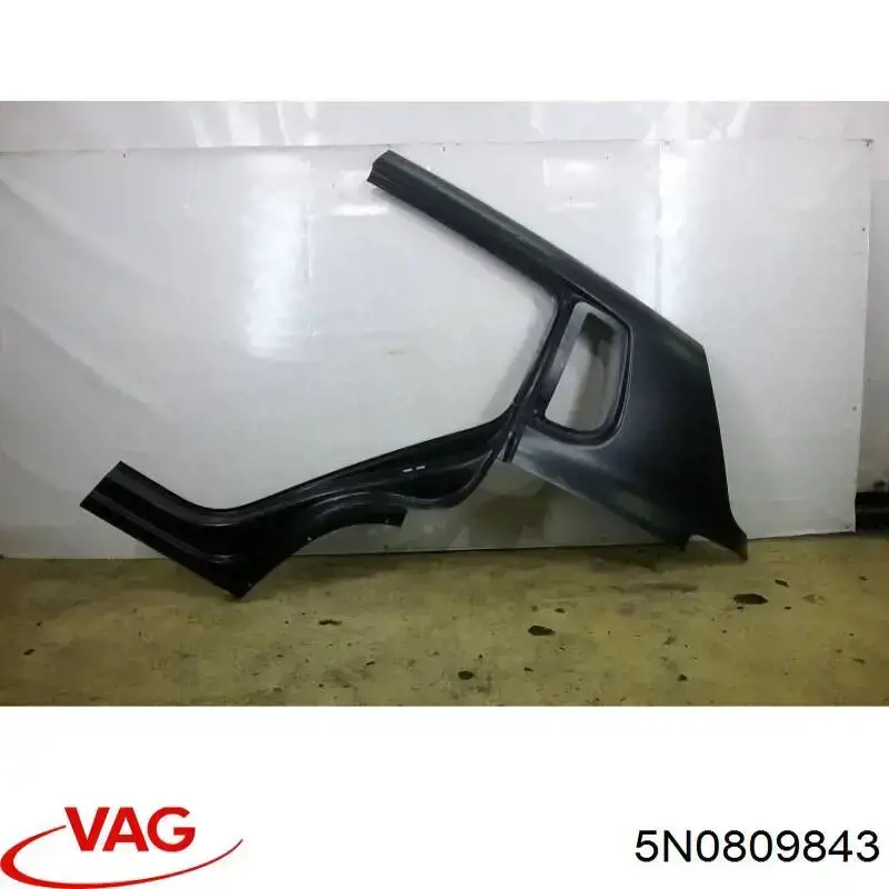 Боковая часть задняя левая VAG 5N0809843 цена, от 316.73 USD