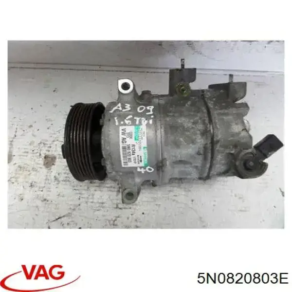 Компрессор кондиционера 5N0820803E VAG