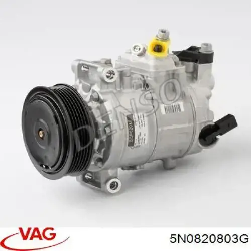 5N0 820 803 G VAG compressor de aparelho de ar condicionado