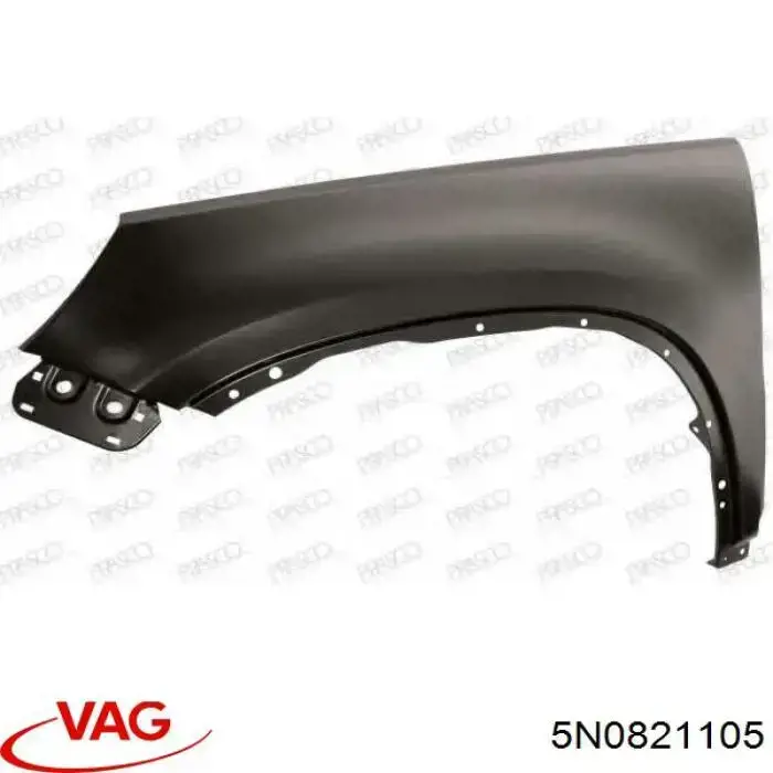 Compre 5N0821105 VAG Pára-lama dianteiro esquerdo