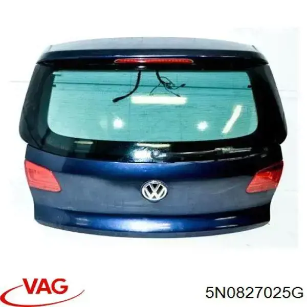 Porta traseira (3ª/5ª porta-malas (tampa de alcapão) para Volkswagen Tiguan I 5N1, 5N2