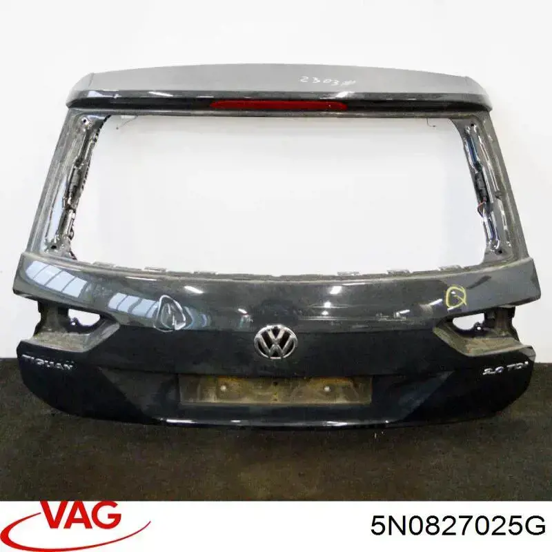 Porta traseira (3ª/5ª porta-malas (tampa de alcapão) Volkswagen Tiguan I 5N1, 5N2