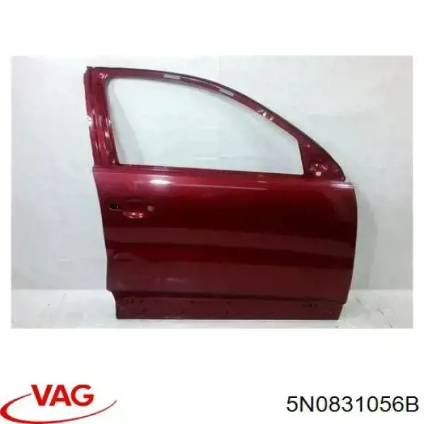 Дверь передняя правая на Volkswagen Tiguan I 5N1, 5N2