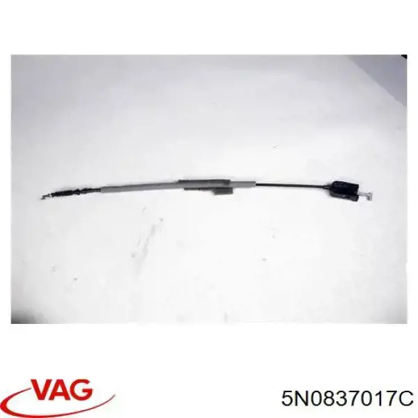 5N0837017C VAG Тяга открывания двери передней