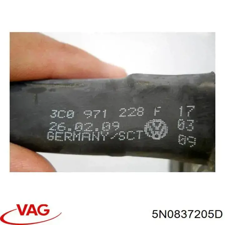 Ручка правой задней двери VAG 5N0837205CGRU цена, от 4.51 USD