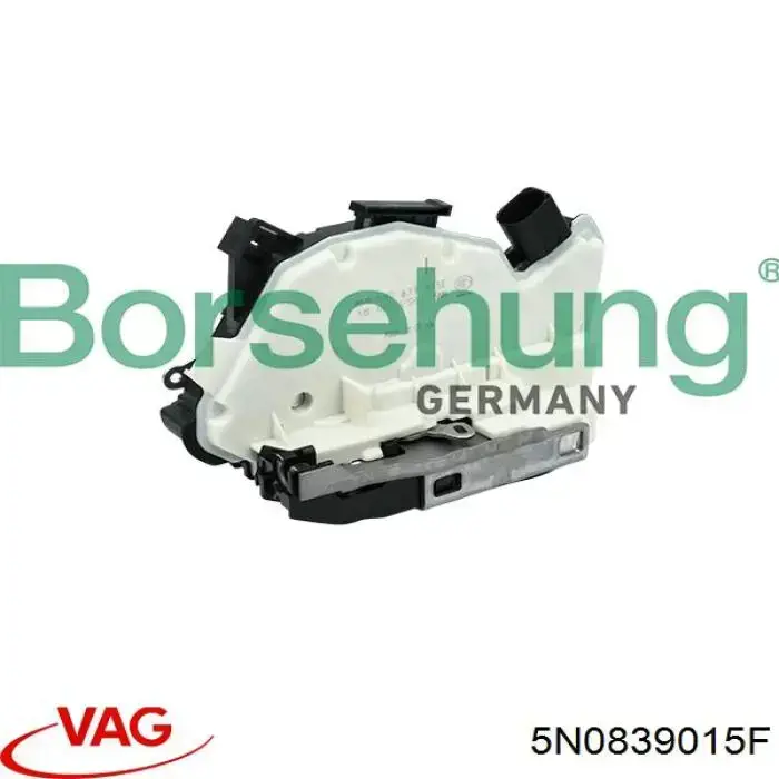 Замок двери задней левой 5N0839015C VAG