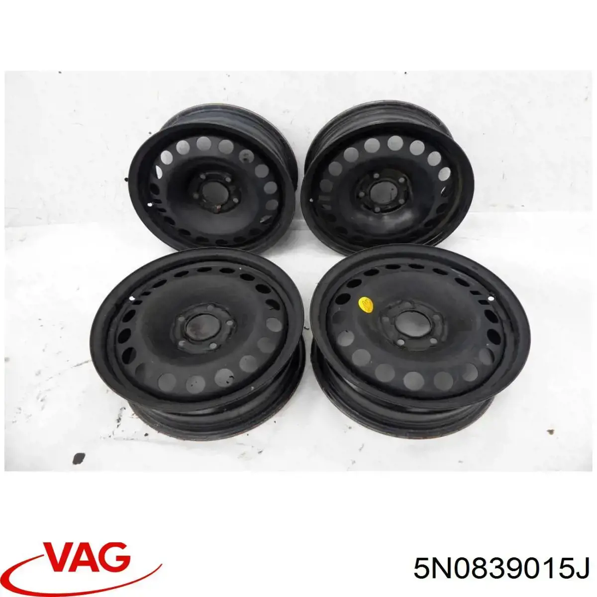 Замок двери задней левой 5N0839015C VAG