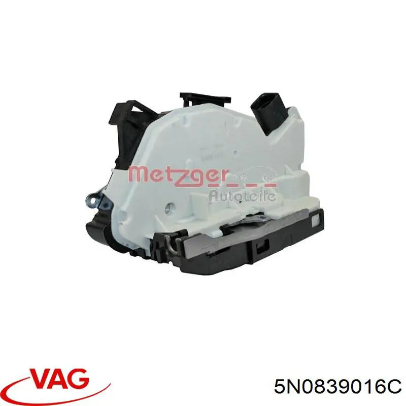 Замок двери задней правой 5N0839016T VAG