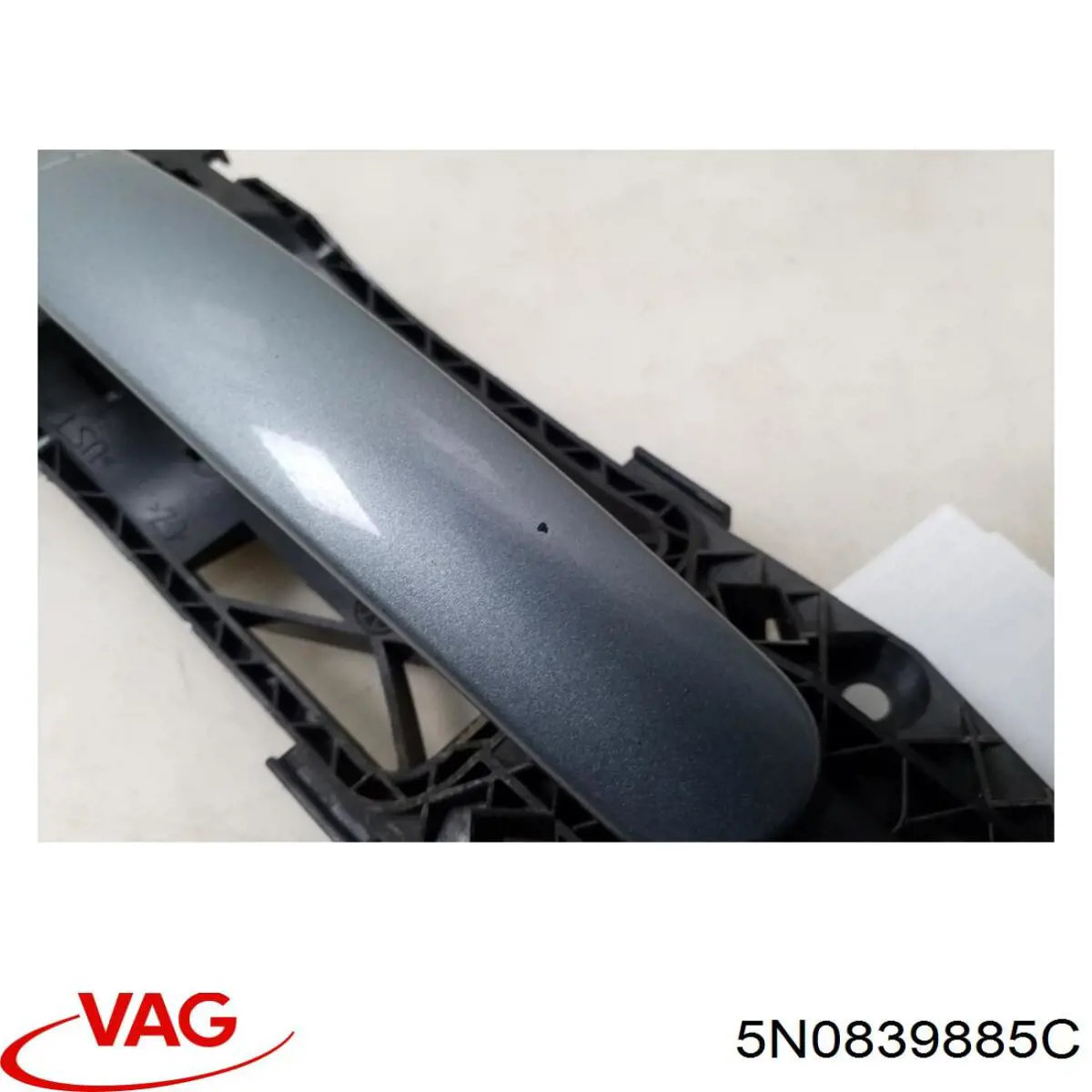 Suporte de maçaneta externa da porta traseira direita para Volkswagen Caddy (SAB, SAJ)