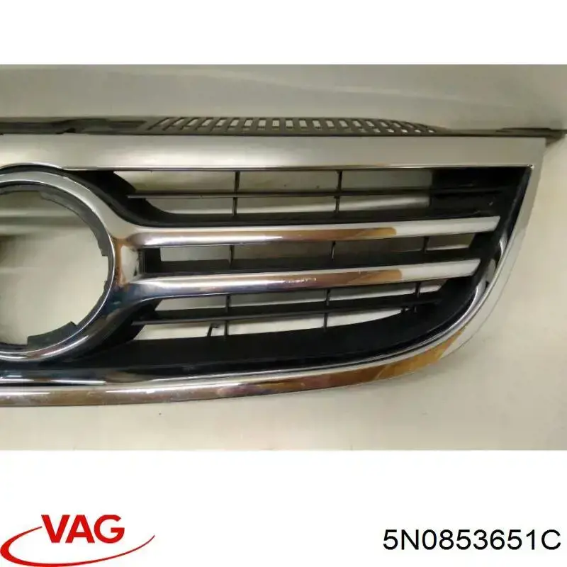 Купить 5N0853651C VAG Решетка радиатора