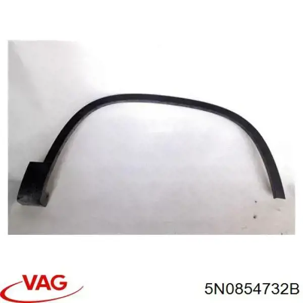 5N0854732B VAG expansor (placa sobreposta de arco do pára-lama dianteiro direito)