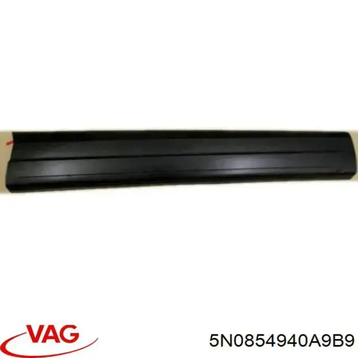 Молдинг двери передней правой VAG 5N0854940A9B9 цена, от 63.21 USD