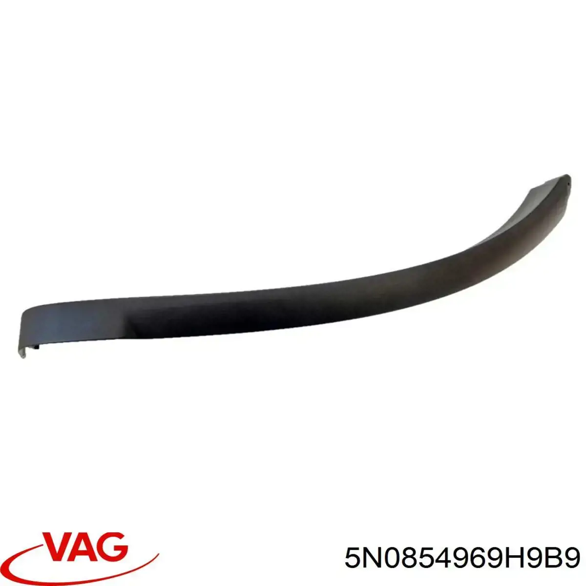5N0854969H9B9 VAG Молдинг арки крыла переднего, левый