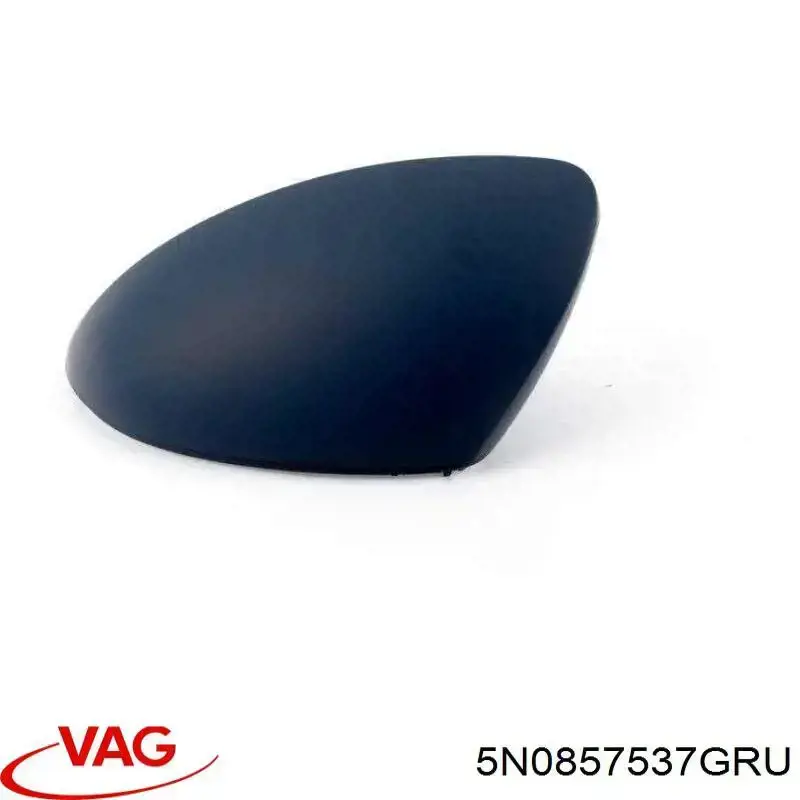 5N0857537GRU VAG накладка (крышка зеркала заднего вида левая)