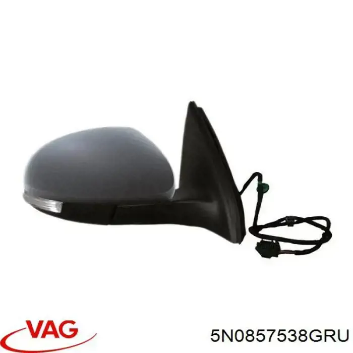 Накладка правого зеркала заднего вида VAG 5N0857538GRU