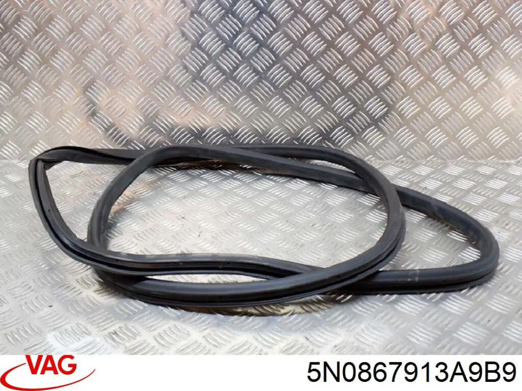 Купить 5N0867913A9B9 VAG Уплотнитель двери задней (на кузове)
