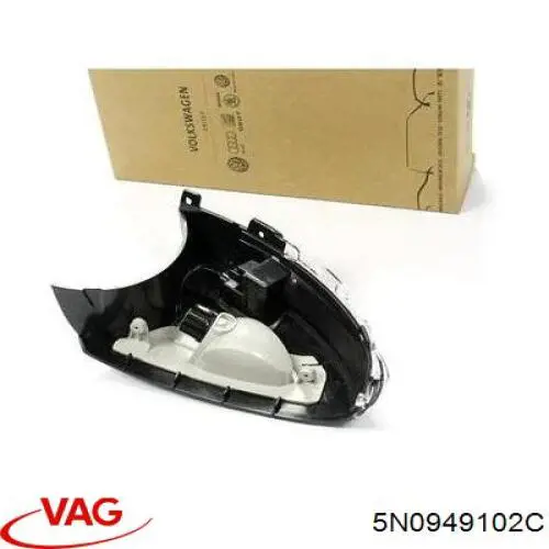 Правый указатель поворота зеркала  VAG 5N0949102C