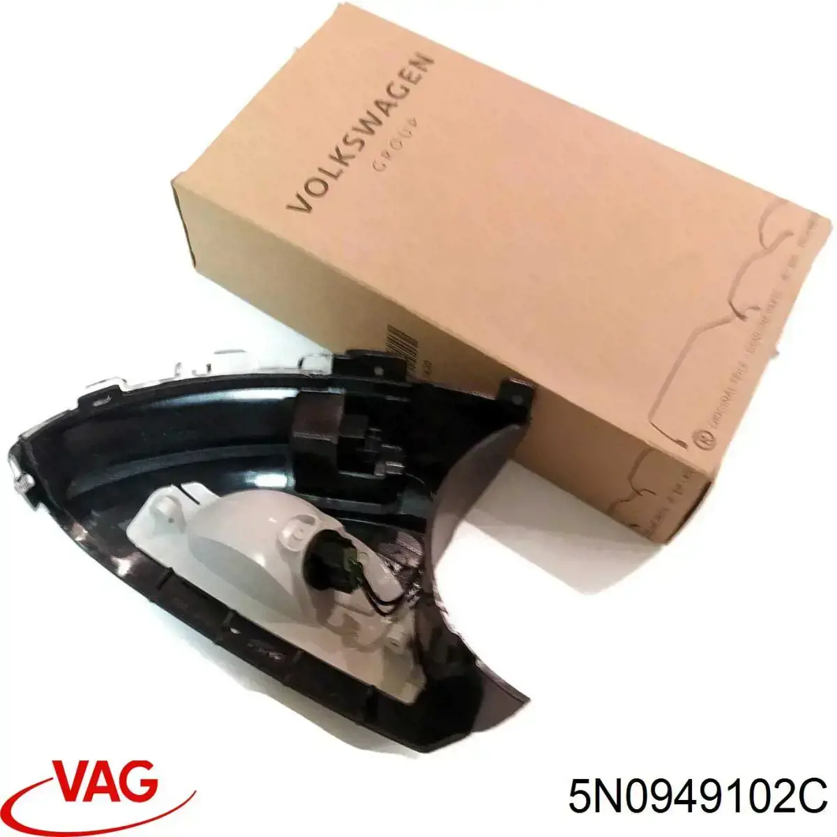 Купить 5N0949102C VAG Указатель поворота зеркала правый