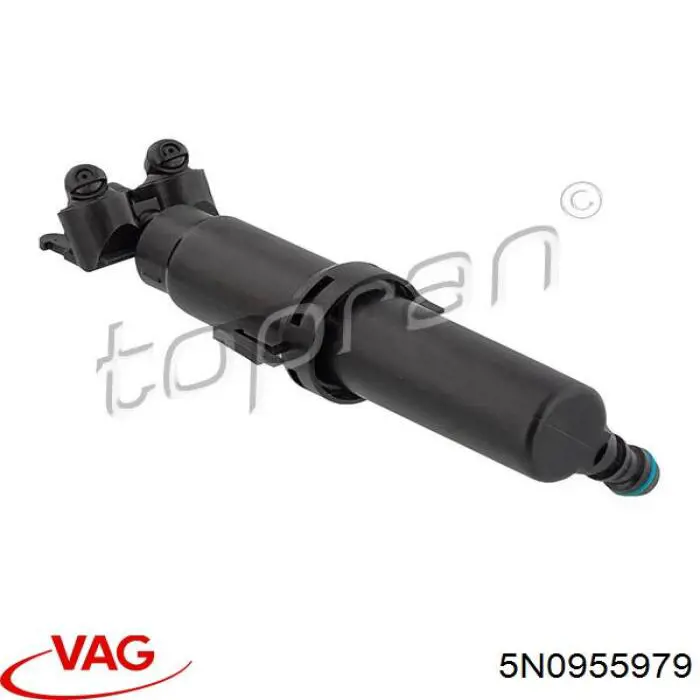 Купить 5N0955979 VAG Держатель форсунки омывателя фары (подъемный цилиндр)