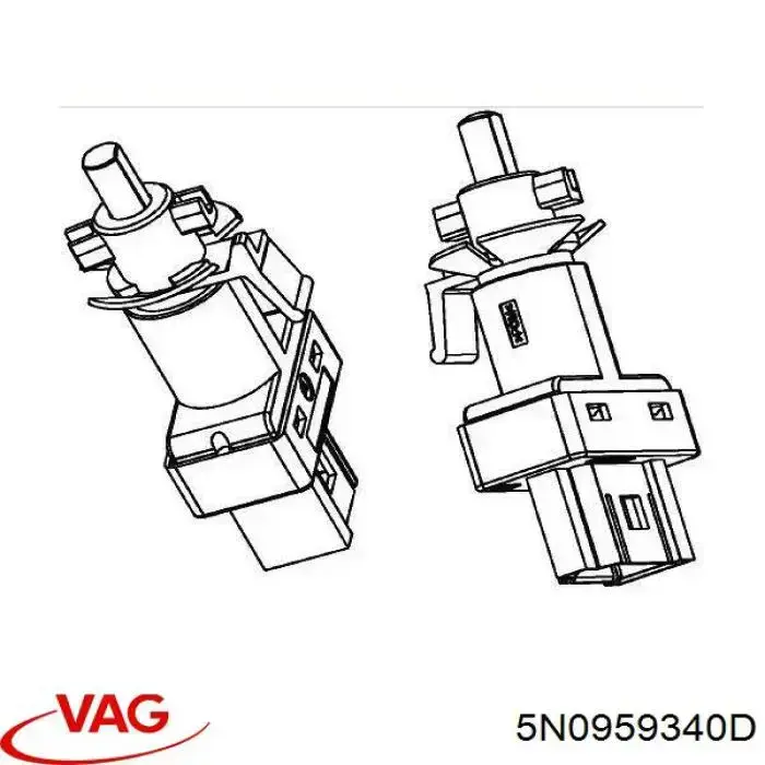  VAG 5N0959340D цена, от 19.01 USD