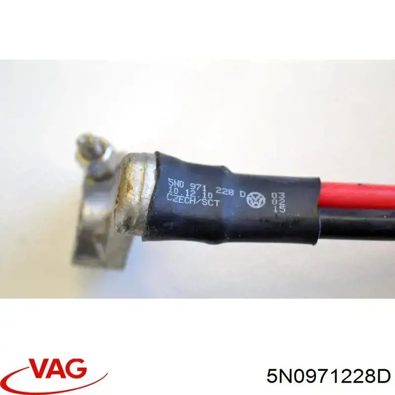 Кабель положительной клемы аккумулятора (АКБ) VAG 5N0971228H цена, от 8.87 USD