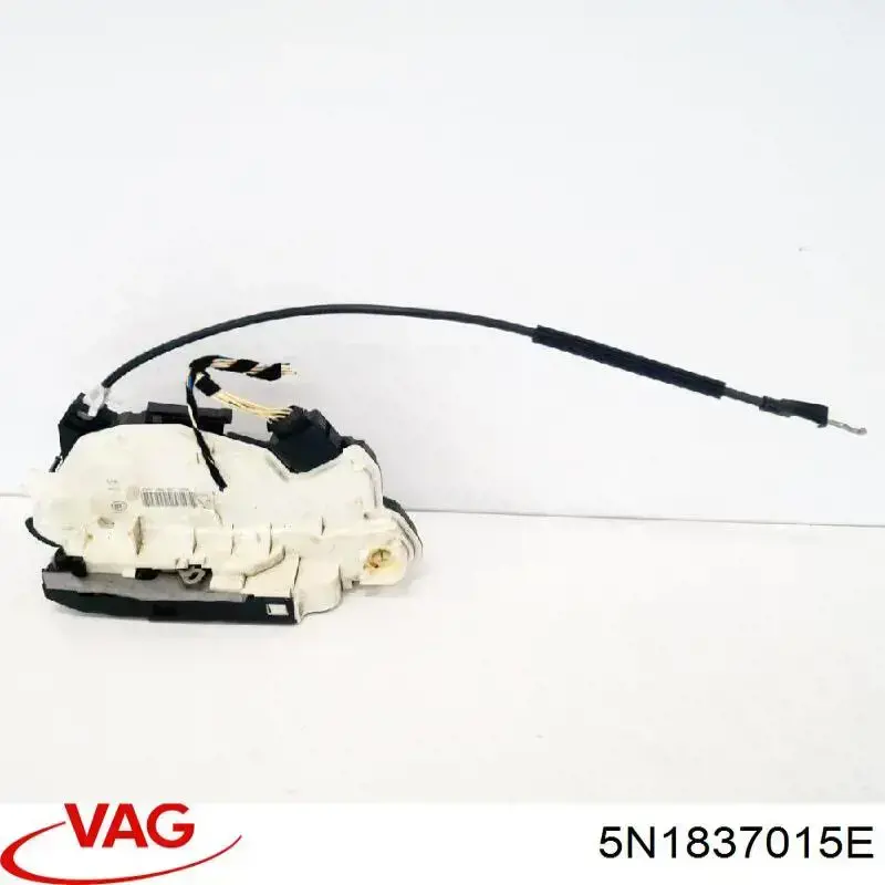 Замок водительской двери 5N1837015E VAG