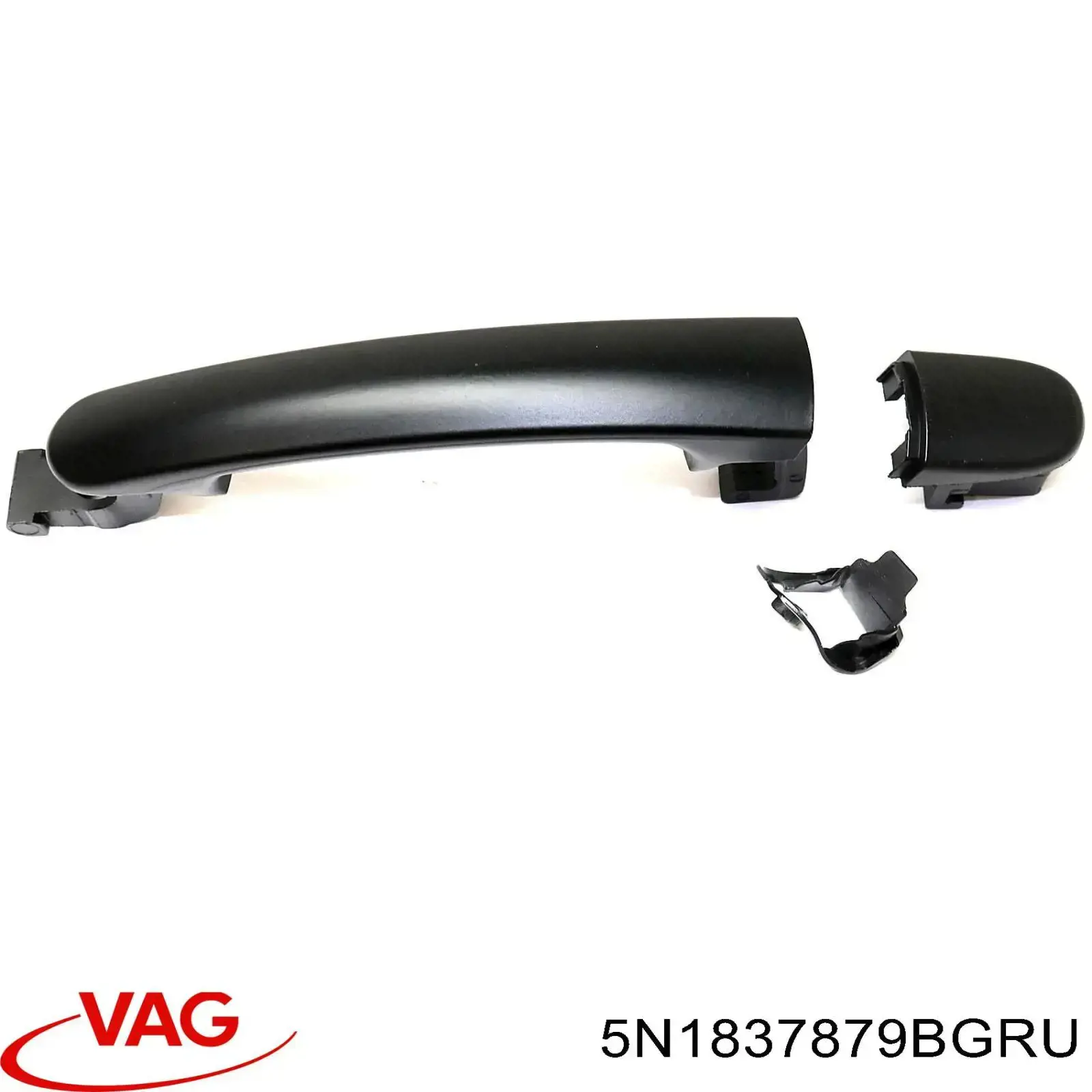 Ручка двери передней наружная левая VAG 5N1837879BGRU цена, от 16.42 USD