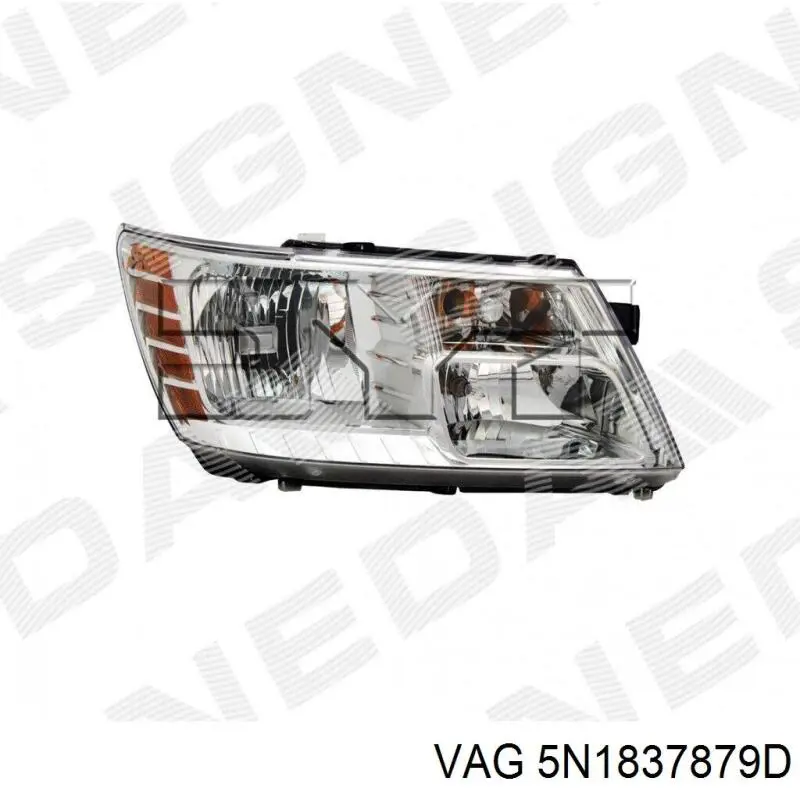 Крышка ручки наружной двери передней левой VAG 5N1837879D цена, от 13.36 USD