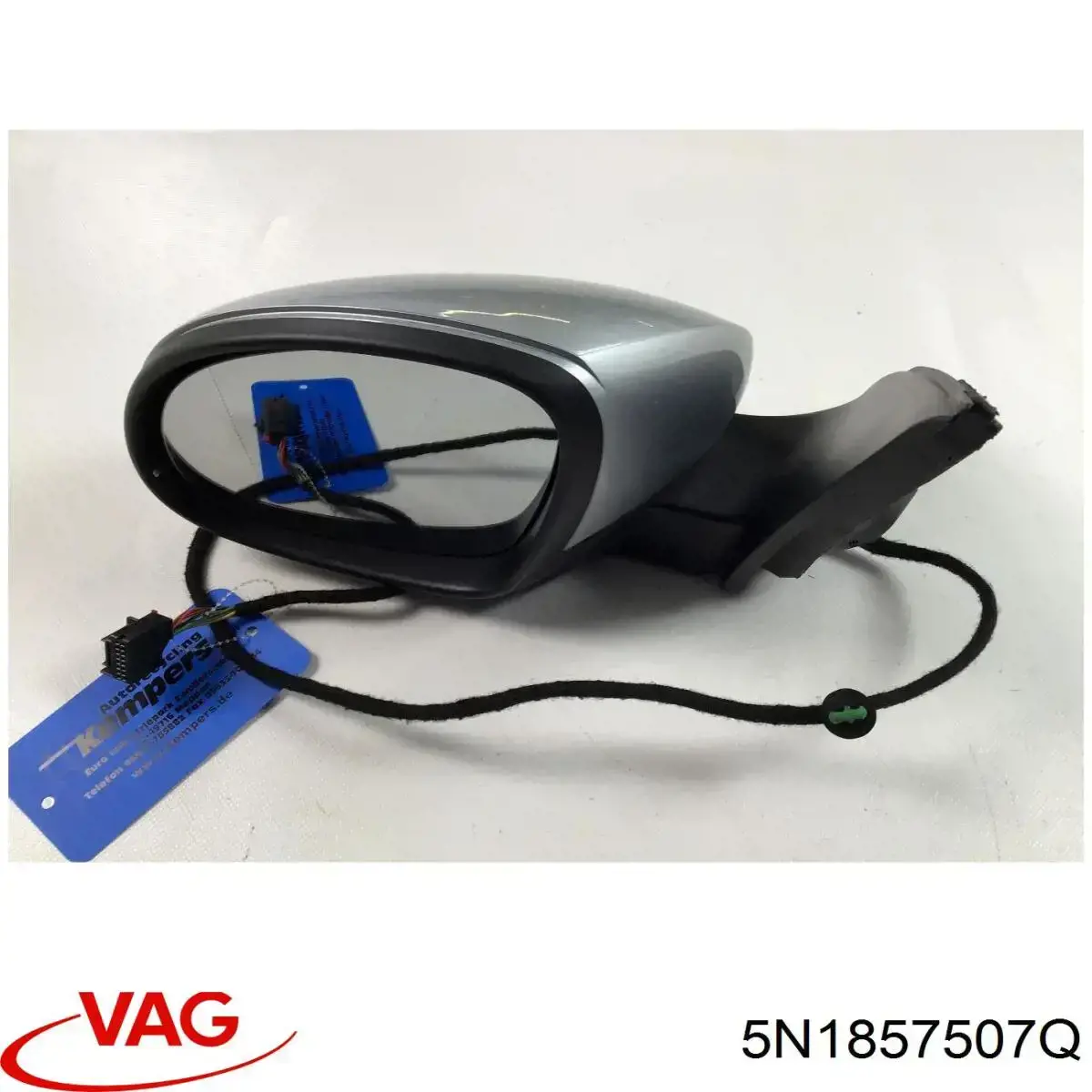 Левое боковое зеркало 5N1857507T9B9 VAG