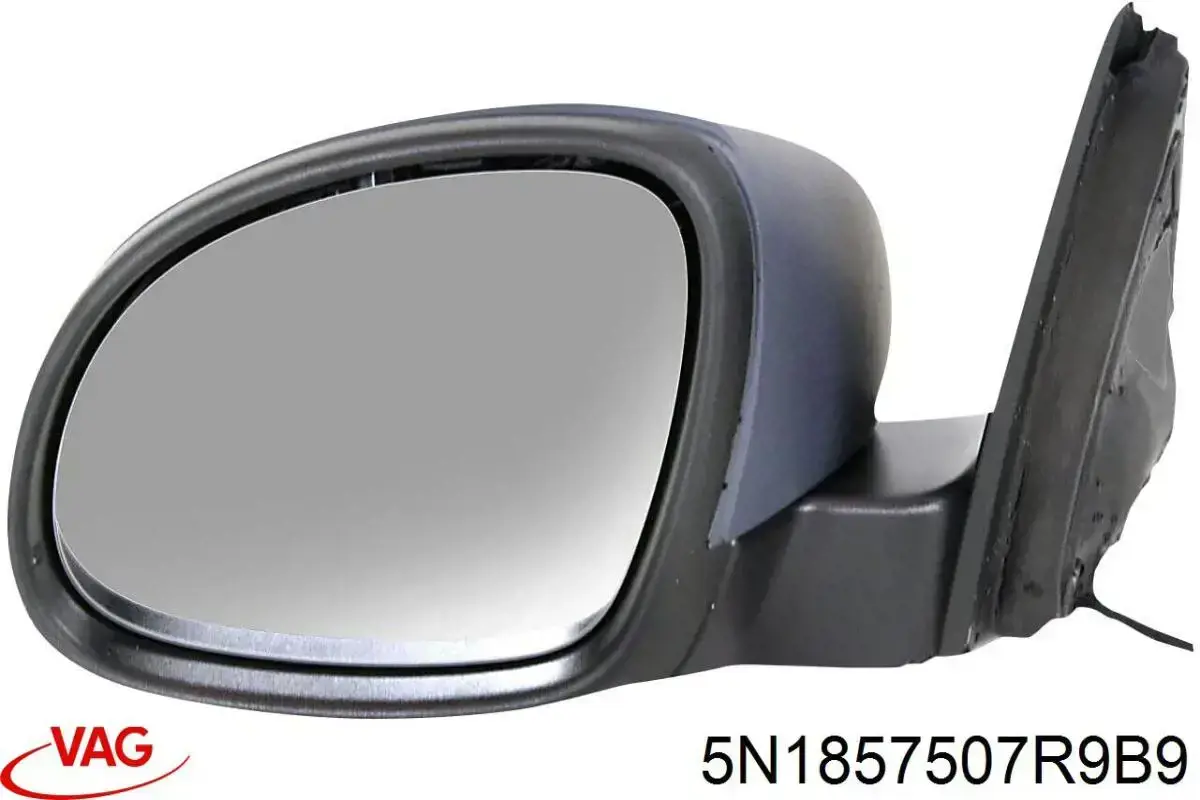 Зеркало заднего вида, левое VAG 5N1857507R9B9 цена, от 209.43 USD