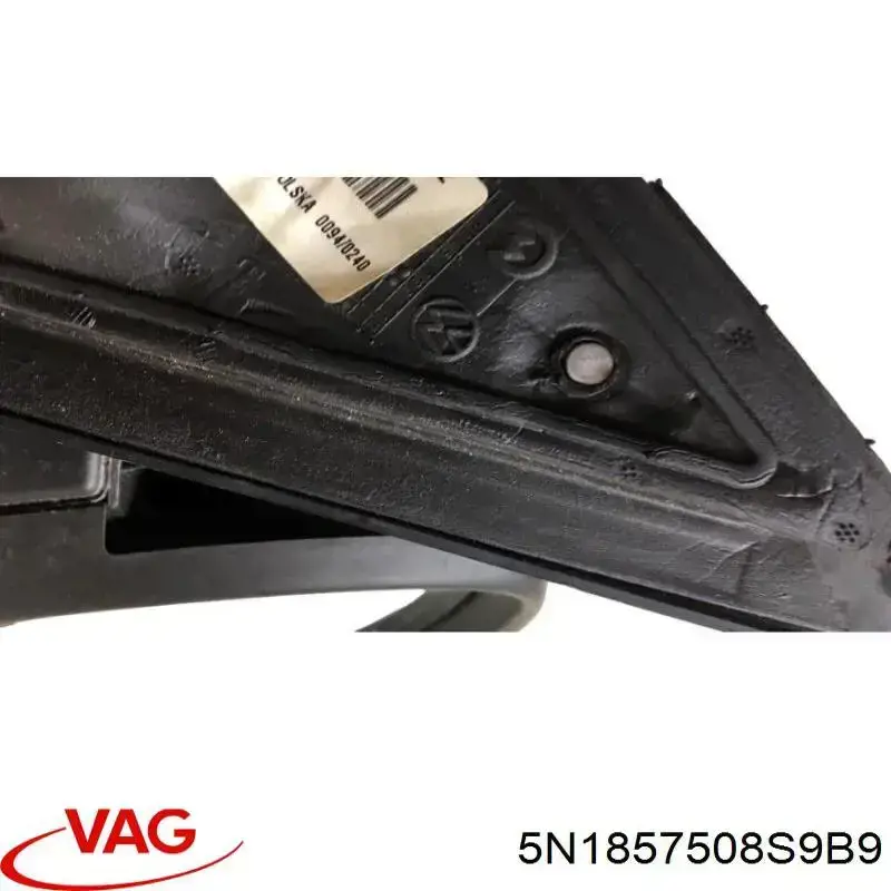 Правое боковое зеркало VAG 5N1857508S9B9