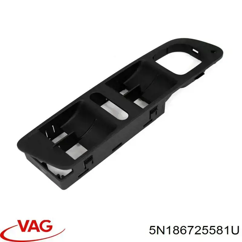 Накладка кнопки стекло подъемника переднего левого VAG 5N186725581U цена, от 13.52 USD