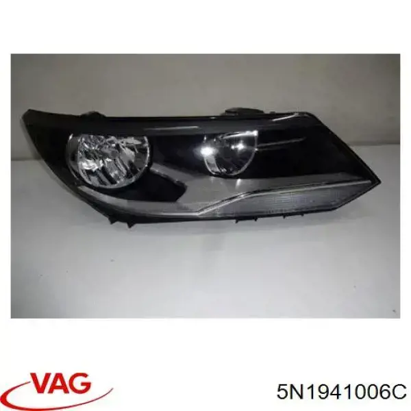 Правая блок фара VAG 5N1941006C цена, от 150.25 USD