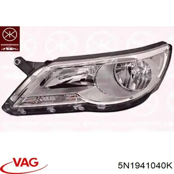 Фара правая 5N1941040K VAG